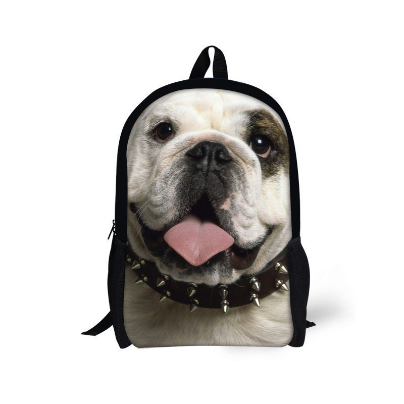 JMT-035658 Waterproof Cute Printed Dog Backpack for Elementary School Students