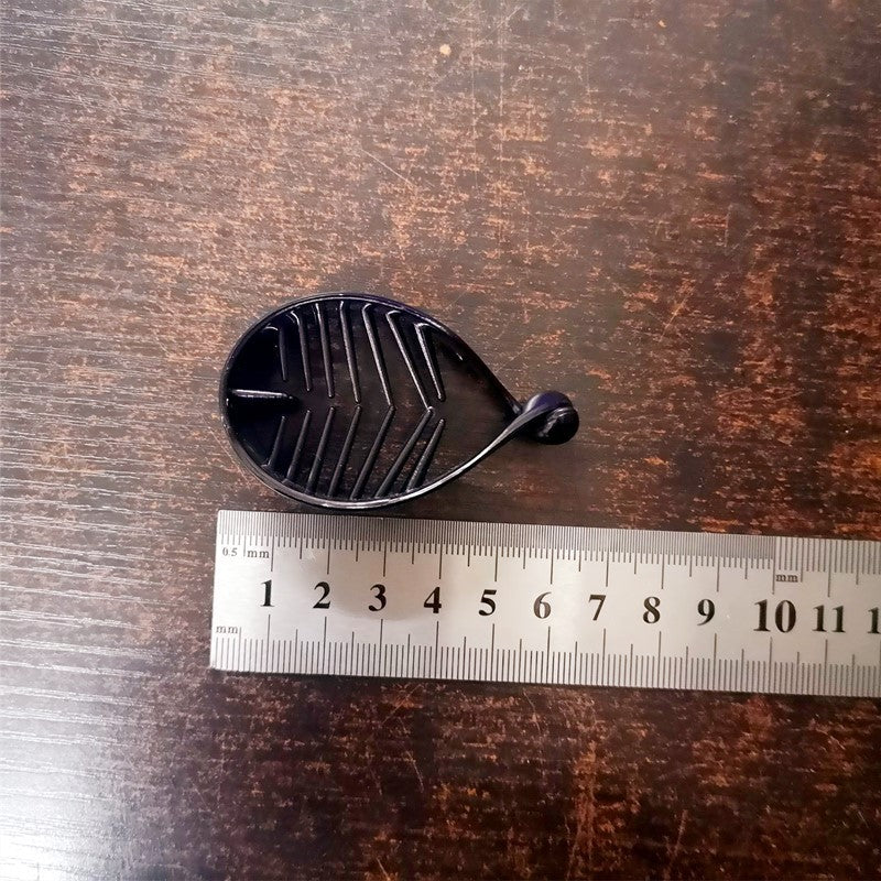 JMT-035850 Twist Hair Clips and Ponytail Claw Clips in Black - 2CM Wide Plastic Design