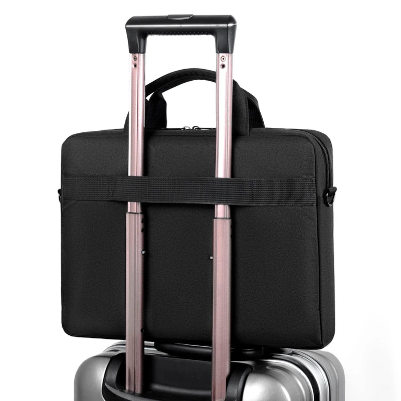 JMT-035978 Durable Waterproof Laptop Case for 14 and 15 Inch Laptops - Business Travel Bag