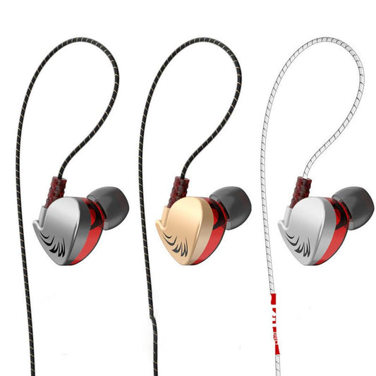 JMT-035978 Heavy Bass In-Ear Sports Headphones with Microphone - Wired, 3.5mm Plug, Silicone Earplugs, 20-20000 Hz Frequency Range