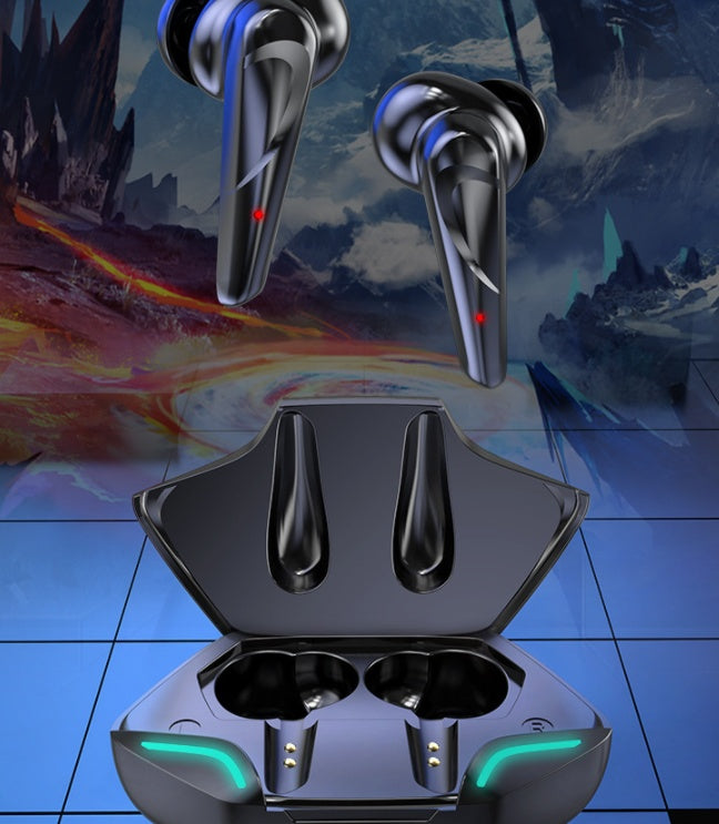 JMT-037002 Wireless Binaural TWS Gaming Headset with Bluetooth 5.0 for Low-Latency Audio Experience