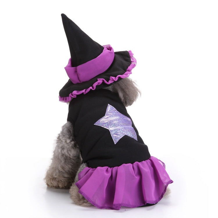 JMT-037386 Halloween and Christmas Transformational Dog Costume - Polyester Material, Universal Fit