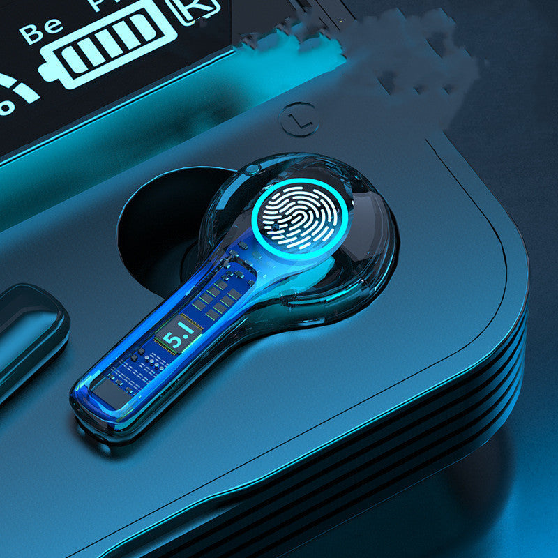 JMT-037450 Wireless Bluetooth Sports Headset with Noise Reduction, Touch Control, and 220 Hours of Battery Life