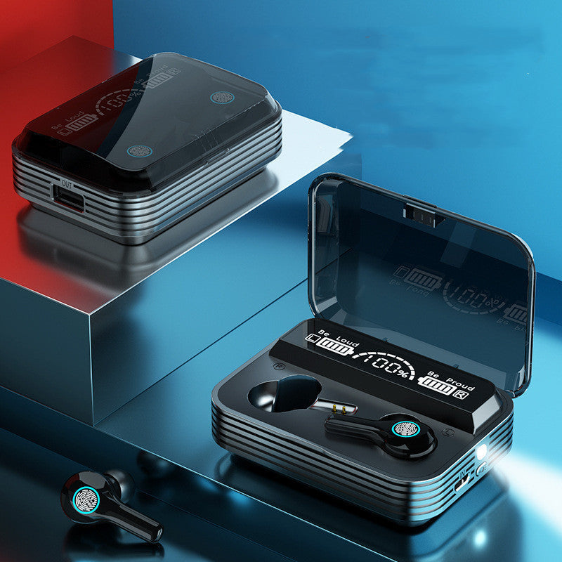 JMT-037450 Wireless Bluetooth Sports Headset with Noise Reduction, Touch Control, and 220 Hours of Battery Life