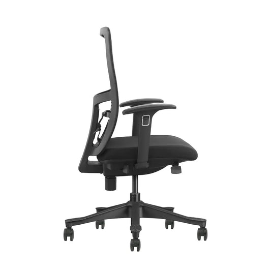 JMT-038218 Vaseat SK5-BM Ergonomic Mesh Executive Chair with Adjustable Headrest and Metal Construction
