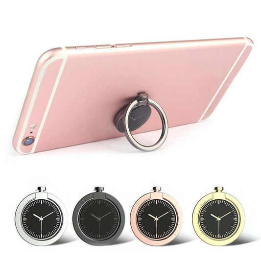 JMT-038474 360-Degree Rotatable Magnetic Phone Holder with Alloy Ring for Cars and General Use