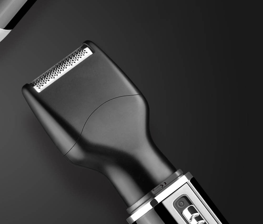 JMT-038602 Rechargeable Electric Nose Hair Trimming Kit with Eyebrow and Sideburn Grooming Tools