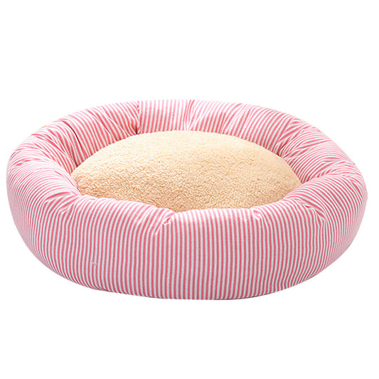 JMT-038922 Cozy Cloth Pet Nest for Cats and Dogs - 40cm Diameter, 12cm Height