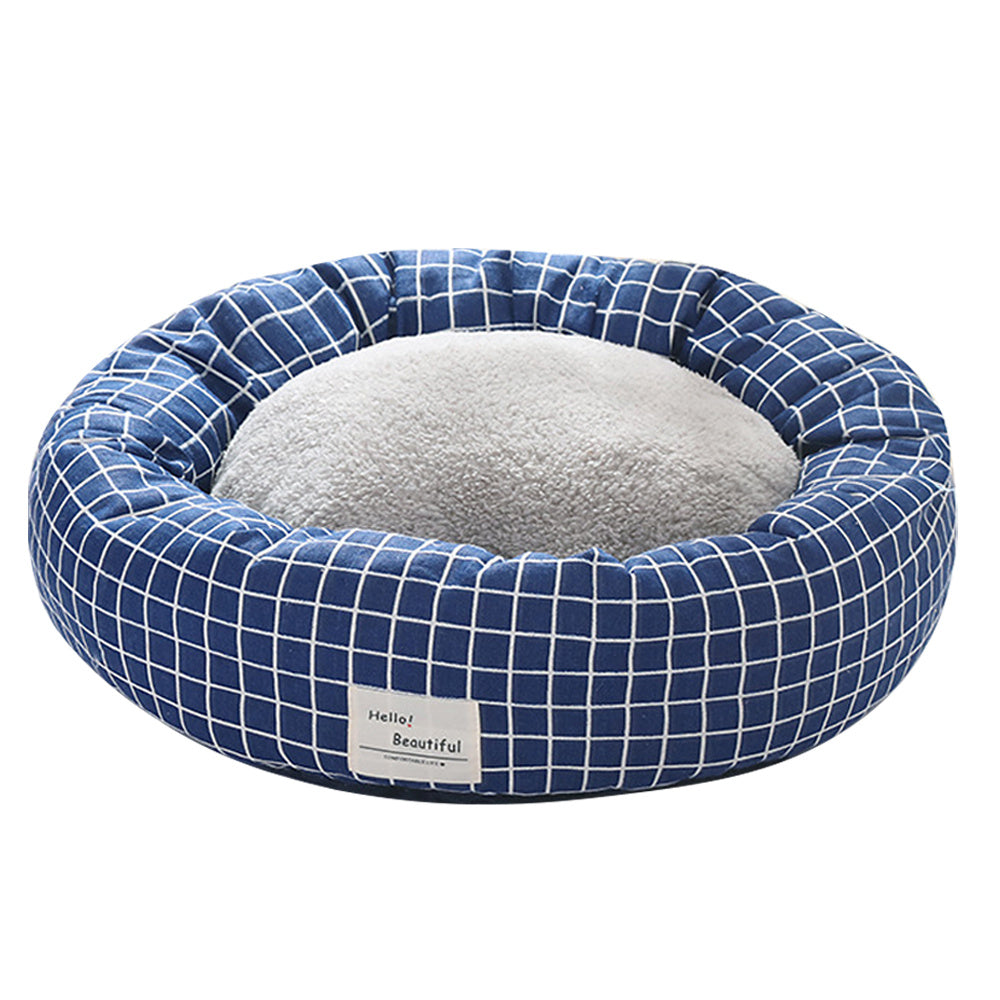 JMT-038922 Cozy Cloth Pet Nest for Cats and Dogs - 40cm Diameter, 12cm Height