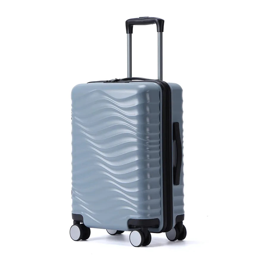 JMT-039178 Designer Hard Shell Trolley Luggage Set - 3-Piece Travel Suitcase Collection