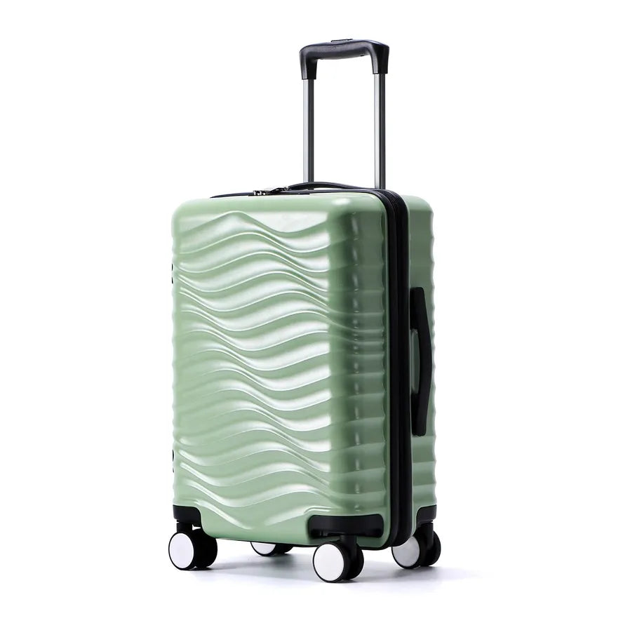 JMT-039178 Designer Hard Shell Trolley Luggage Set - 3-Piece Travel Suitcase Collection
