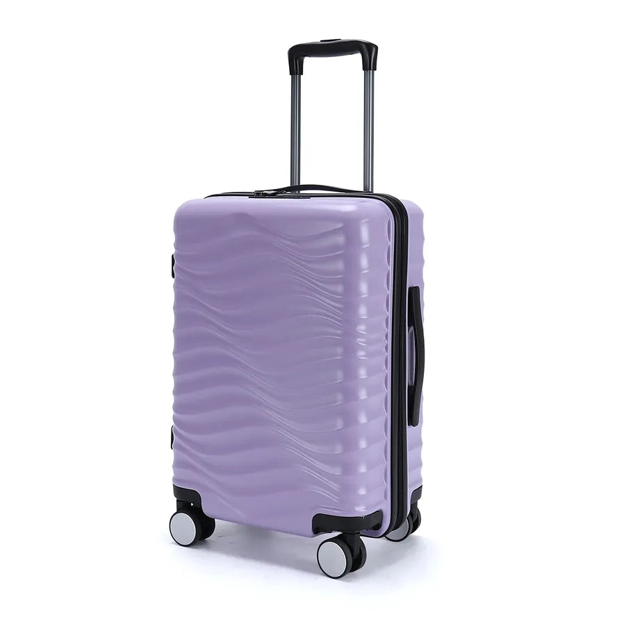 JMT-039178 Designer Hard Shell Trolley Luggage Set - 3-Piece Travel Suitcase Collection