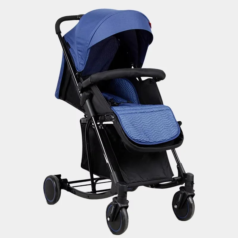 JMT-039754 Lightweight One-Hand Quick Fold Travel System Stroller with Self-Standing Feature for Newborns