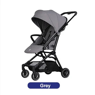 JMT-039754 Lightweight One-Hand Quick Fold Travel System Stroller with Self-Standing Feature for Newborns