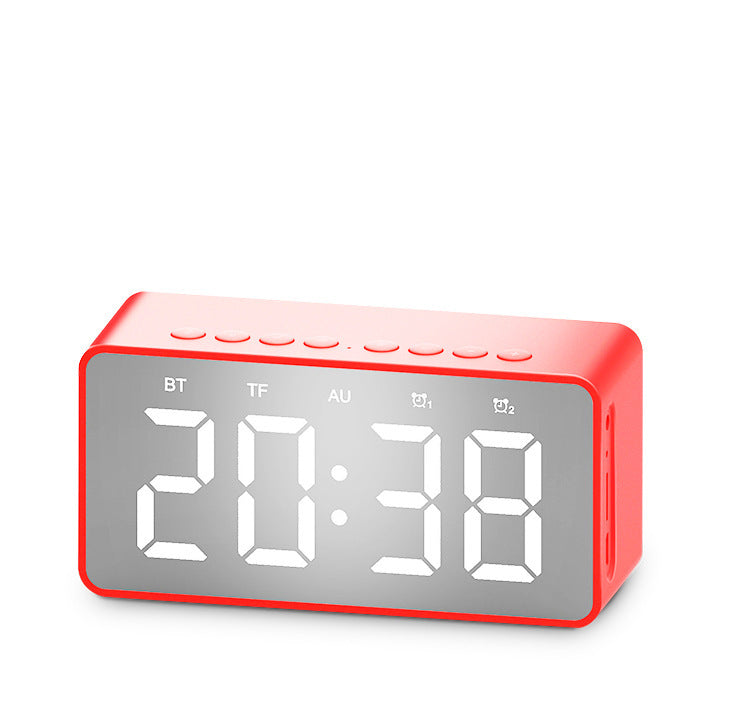 JMT-039946 Bluetooth Alarm Clock Speaker with MicroSD Support and Built-in Battery
