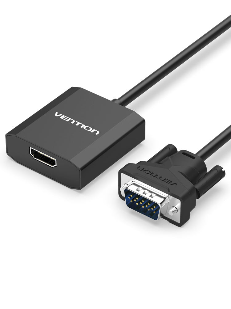 JMT-039946 HDMI to AV Adapter Cable for Computer, TV, Projector with Audio Support, 25cm Pure Copper Design