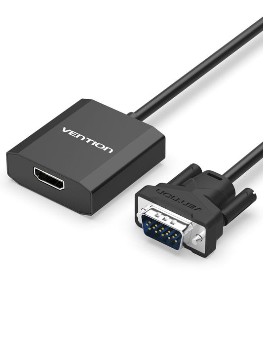 JMT-039946 HDMI to AV Adapter Cable for Computer, TV, Projector with Audio Support, 25cm Pure Copper Design
