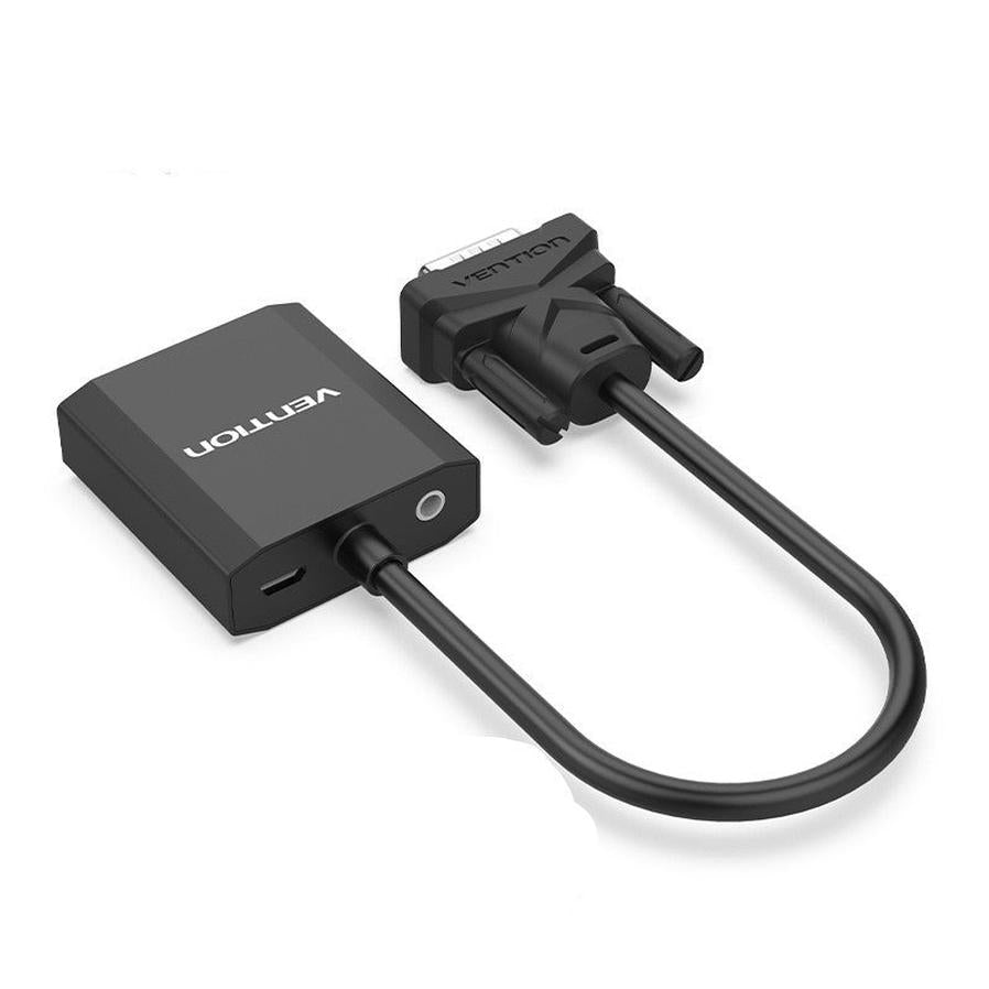 JMT-039946 HDMI to AV Adapter Cable for Computer, TV, Projector with Audio Support, 25cm Pure Copper Design