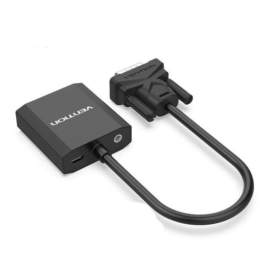JMT-039946 HDMI to AV Adapter Cable for Computer, TV, Projector with Audio Support, 25cm Pure Copper Design