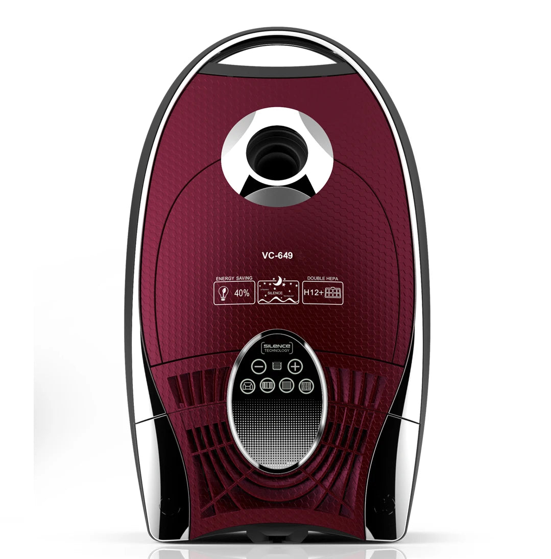 JMT-040074 2400W Silent Vacuum Cleaner with LED Display and Remote Control