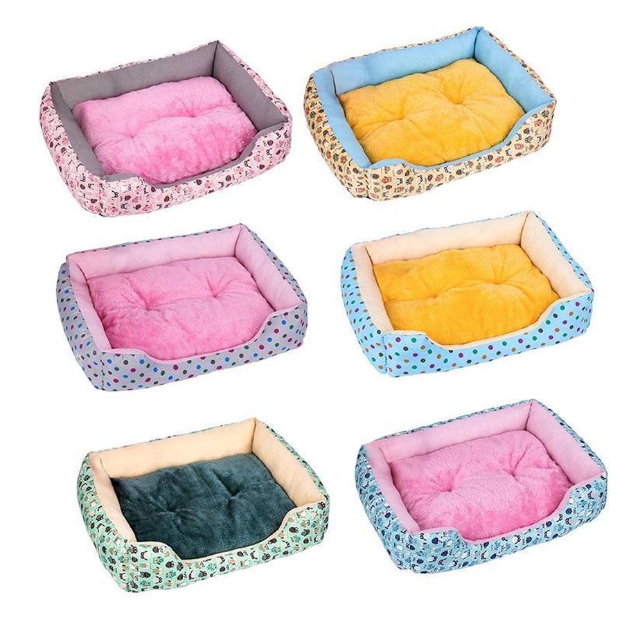 JMT-040074 Cozy Plush Pet Bed for Dogs and Cats - Various Sizes with Waterproof Bottom and Non-Slip Design