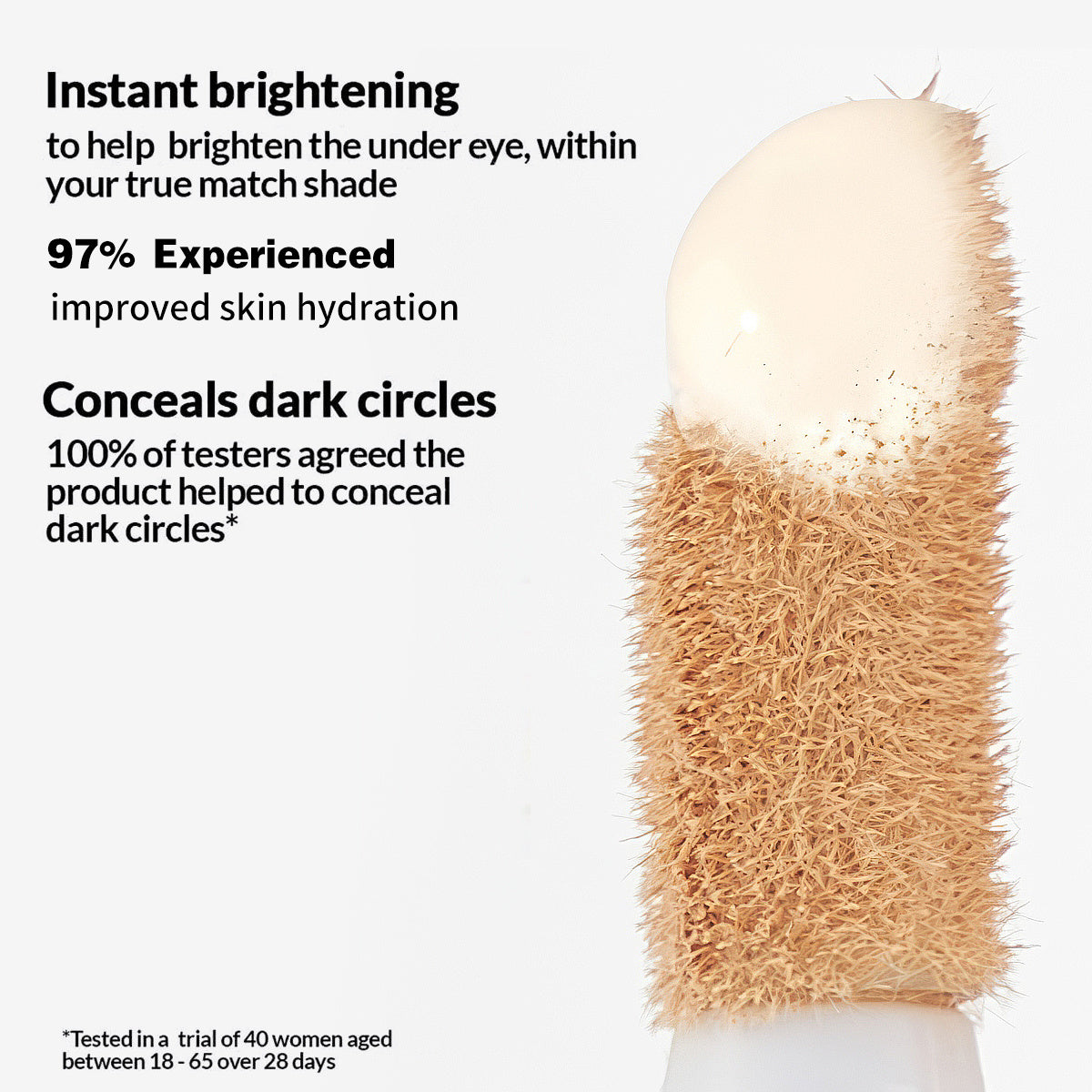 JMT-040202 Full-Coverage Weightless Concealer for Natural Contouring and Highlighting