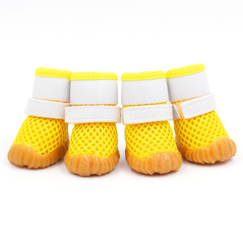 JMT-040394 Breathable Sports Mesh Dog Shoes for All Weather Protection and Comfort