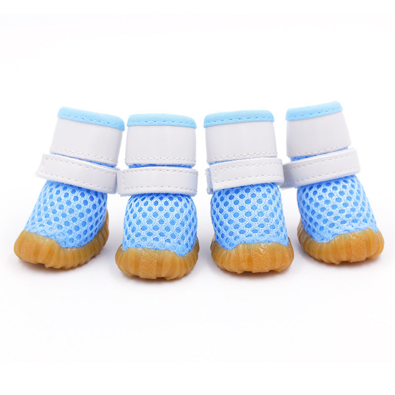 JMT-040394 Breathable Sports Mesh Dog Shoes for All Weather Protection and Comfort