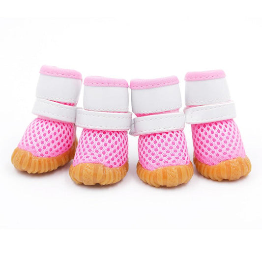 JMT-040394 Breathable Sports Mesh Dog Shoes for All Weather Protection and Comfort