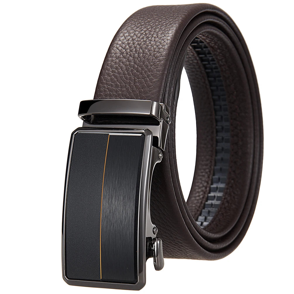 JMT-040522 Men's Leather Top Cowhide Belt - Durable and Stylish Accessory - Model LY36-25637-5