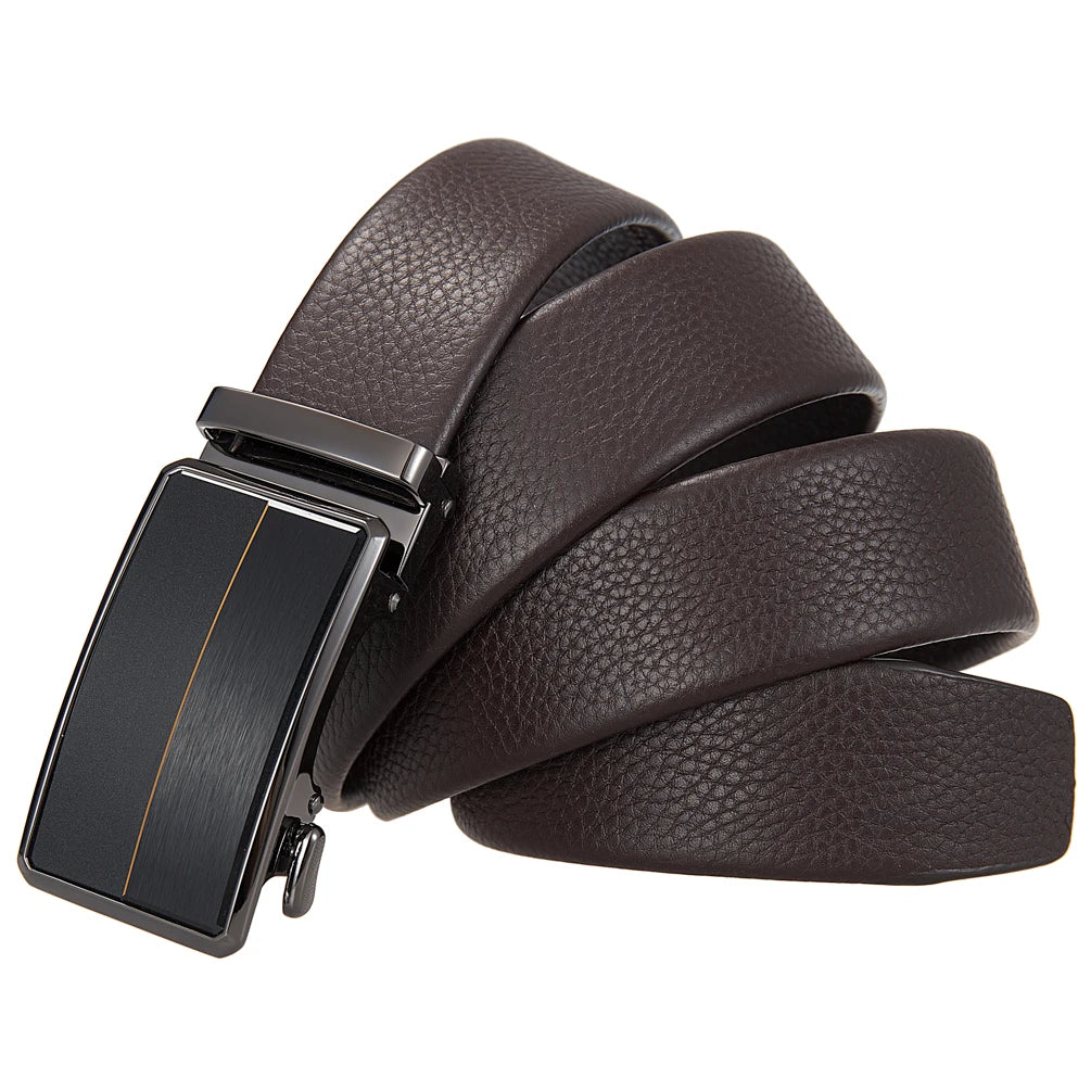 JMT-040522 Men's Leather Top Cowhide Belt - Durable and Stylish Accessory - Model LY36-25637-5