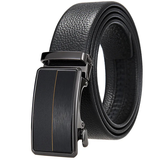 JMT-040522 Men's Leather Top Cowhide Belt - Durable and Stylish Accessory - Model LY36-25637-5