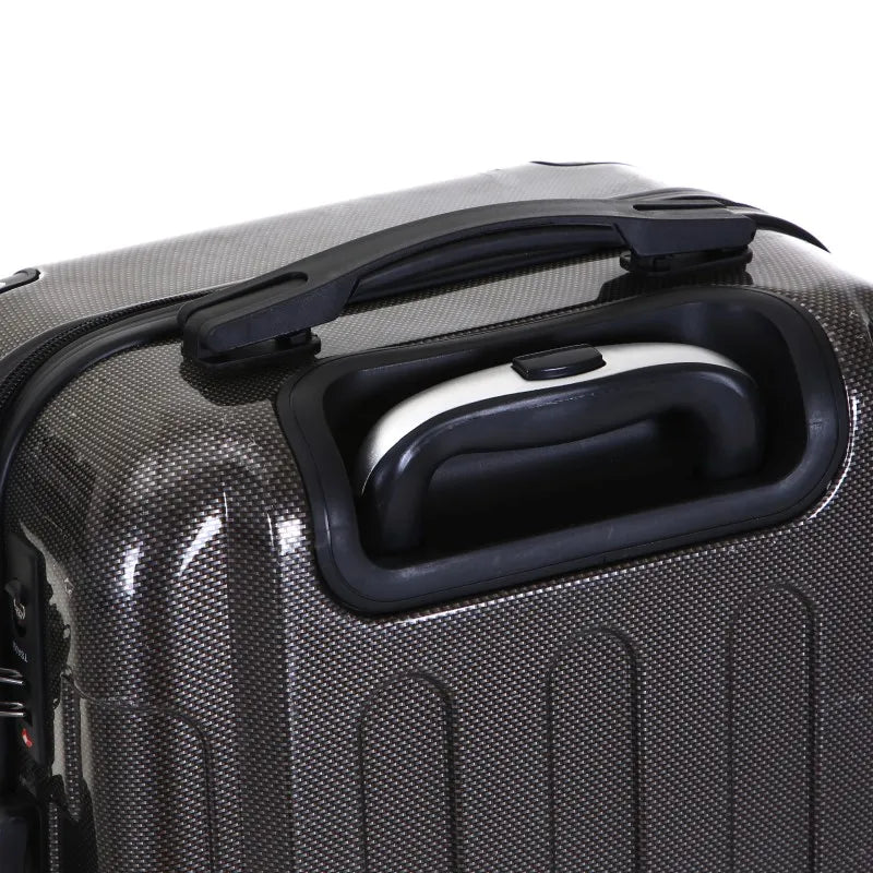 JMT-040650 28-Inch, 24-Inch, and 20-Inch ABS Hard Shell Luggage Set - Durable and Lightweight Travel Suitcases