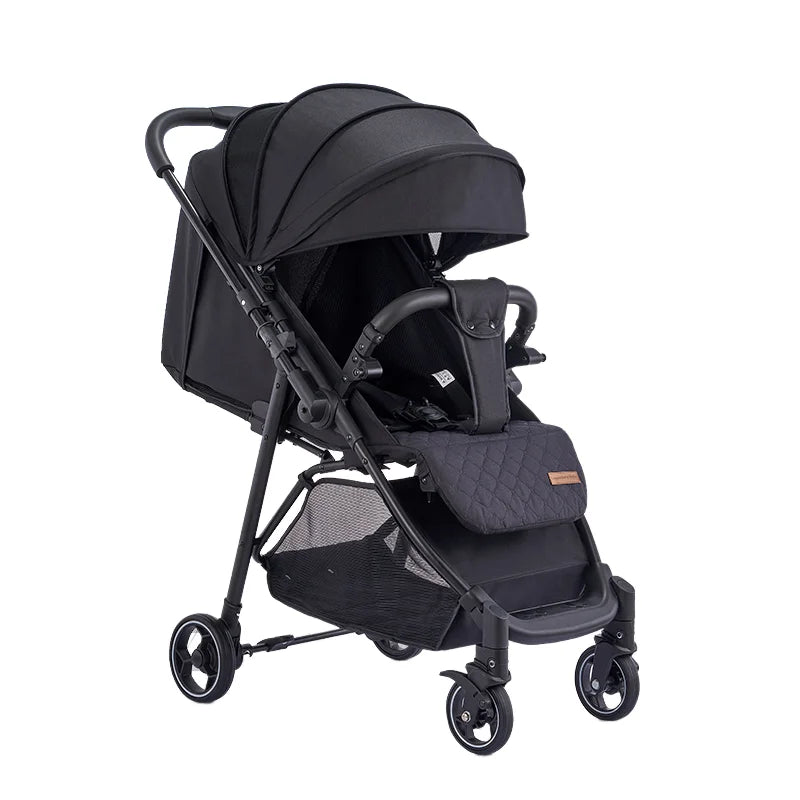 JMT-040906 Reversible Newborn Stroller with Adjustable Armrests, Sunroof Sunshade, for 0-3 Years