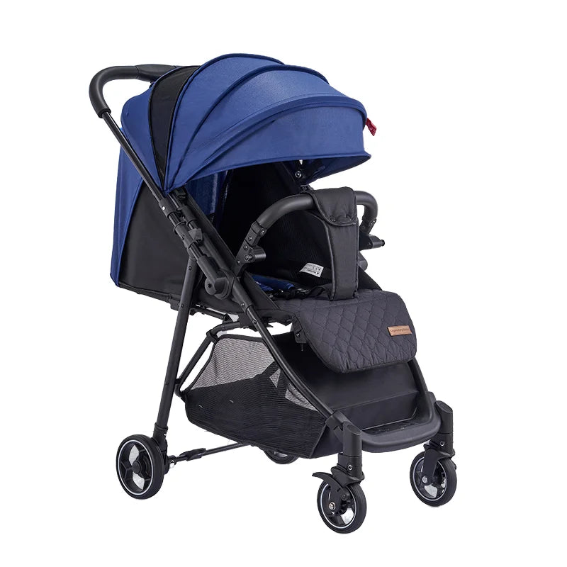 JMT-040906 Reversible Newborn Stroller with Adjustable Armrests, Sunroof Sunshade, for 0-3 Years