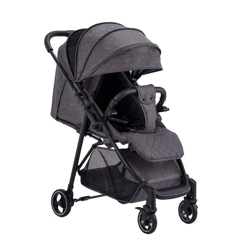 JMT-040906 Reversible Newborn Stroller with Adjustable Armrests, Sunroof Sunshade, for 0-3 Years