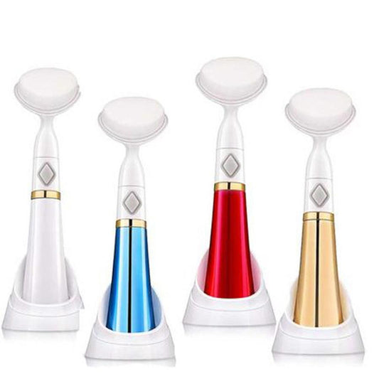 JMT-040906 Ultrasonic Pore Cleaner and Facial Massage Device – White, Gold, Red, Blue Options