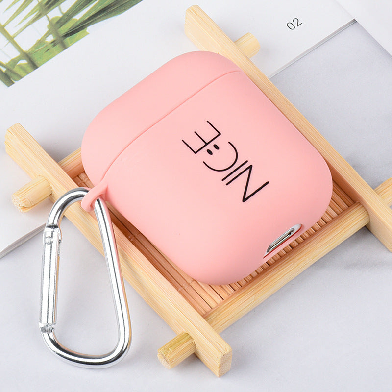 JMT-041098 Wireless Earphone Cover for AirPods - Durable PC Back Cover, Compatible with iPhone Models