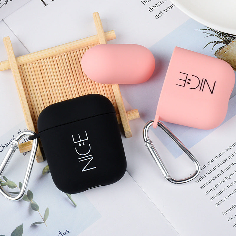 JMT-041098 Wireless Earphone Cover for AirPods - Durable PC Back Cover, Compatible with iPhone Models
