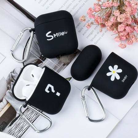 JMT-041098 Wireless Earphone Cover for AirPods - Durable PC Back Cover, Compatible with iPhone Models