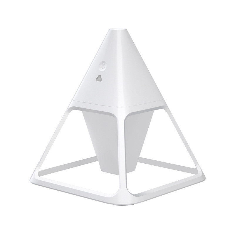 JMT-041162 Compact Square Nightlight Humidifier with Anion Function for Small Spaces, USB Power, and Mechanical Controls