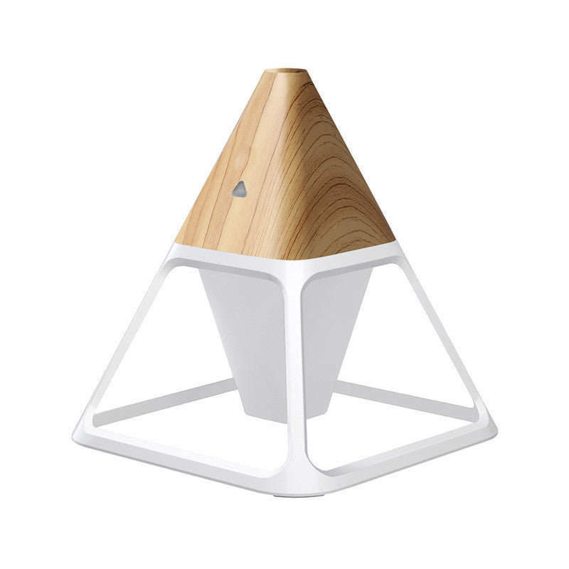 JMT-041162 Compact Square Nightlight Humidifier with Anion Function for Small Spaces, USB Power, and Mechanical Controls