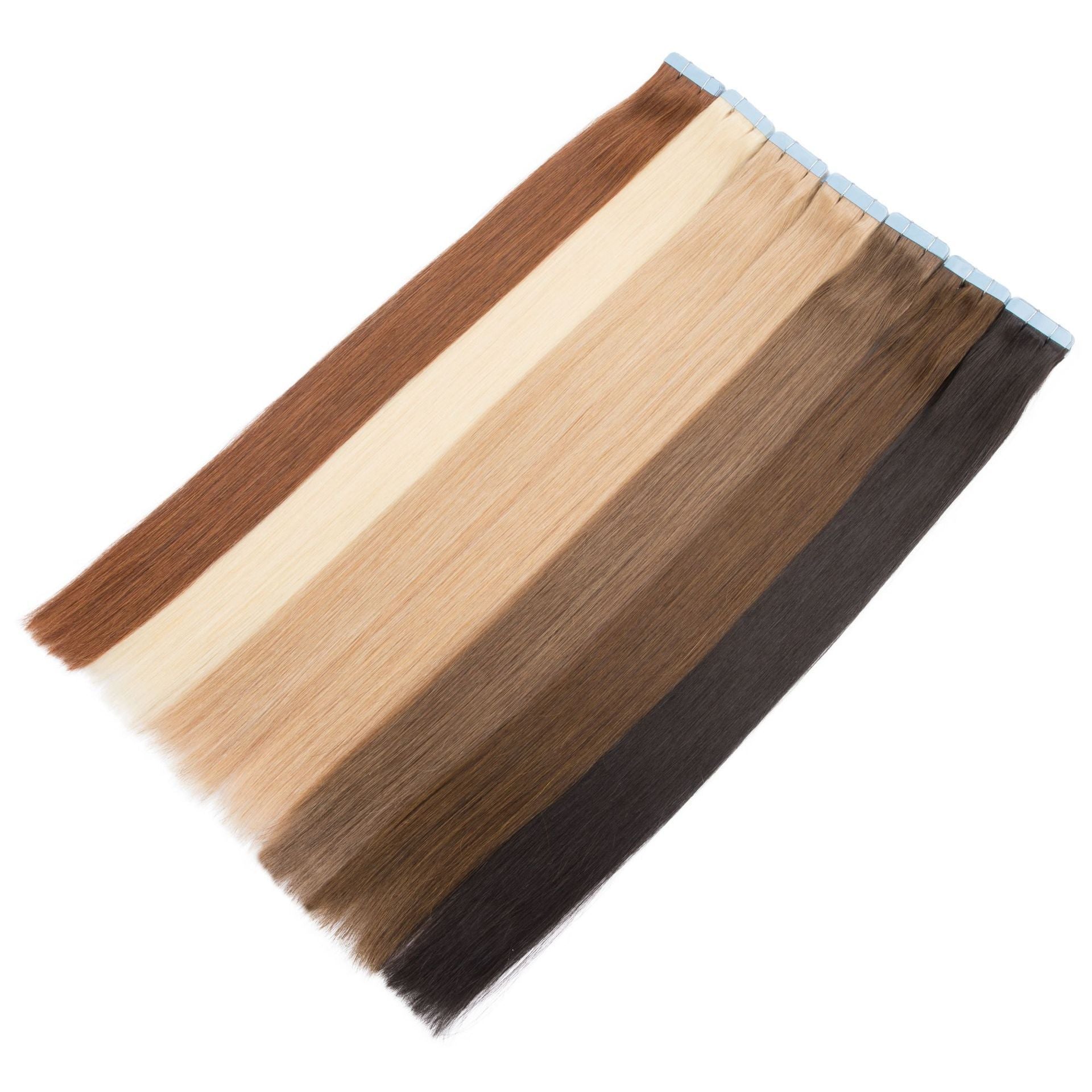 JMT-041290 European and American Real Human Hair Ponytail Wig - Available in Various Lengths and Colors