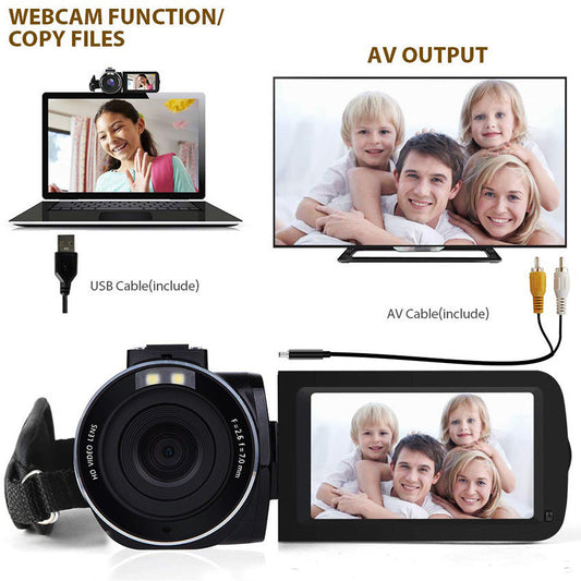JMT-041290 HD Digital Camera with No Microphone and Lens