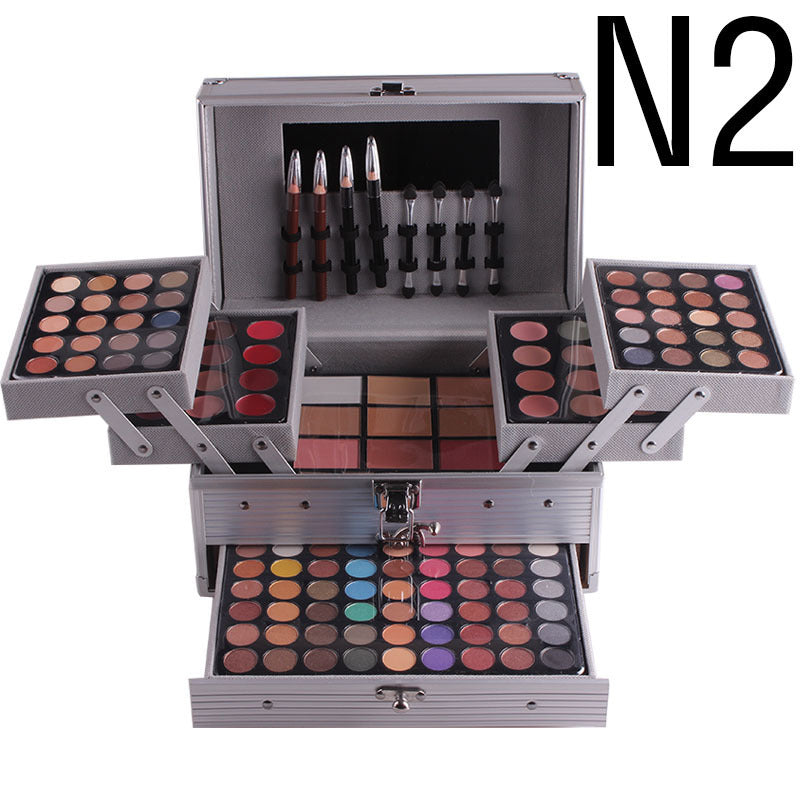 JMT-041354 Multifunctional Comprehensive Makeup Palette with 94 Eye Shadows, Lipsticks, and More