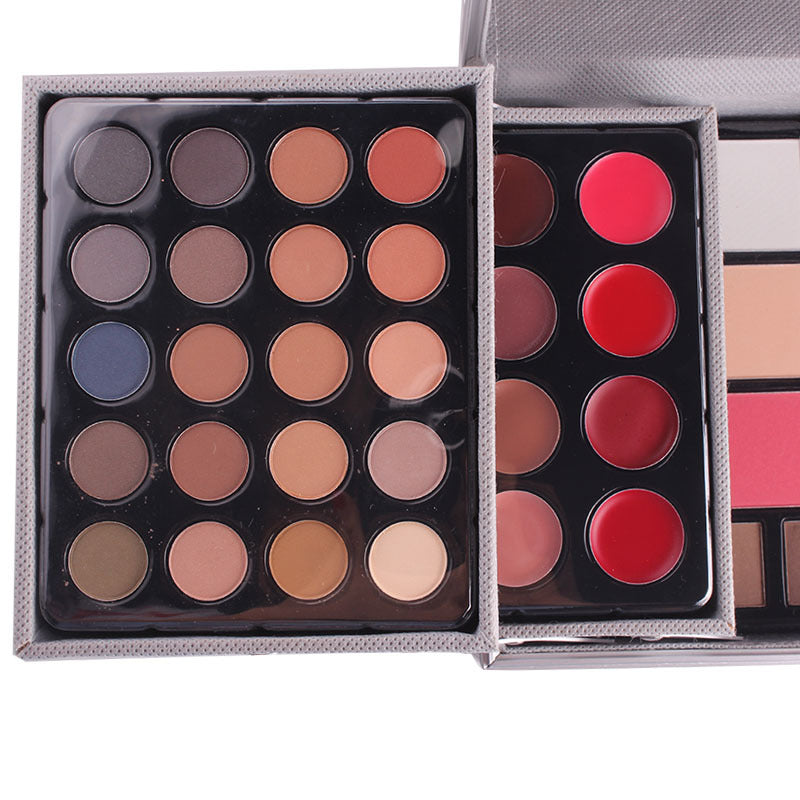 JMT-041354 Multifunctional Comprehensive Makeup Palette with 94 Eye Shadows, Lipsticks, and More