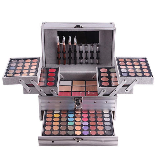 JMT-041354 Multifunctional Comprehensive Makeup Palette with 94 Eye Shadows, Lipsticks, and More