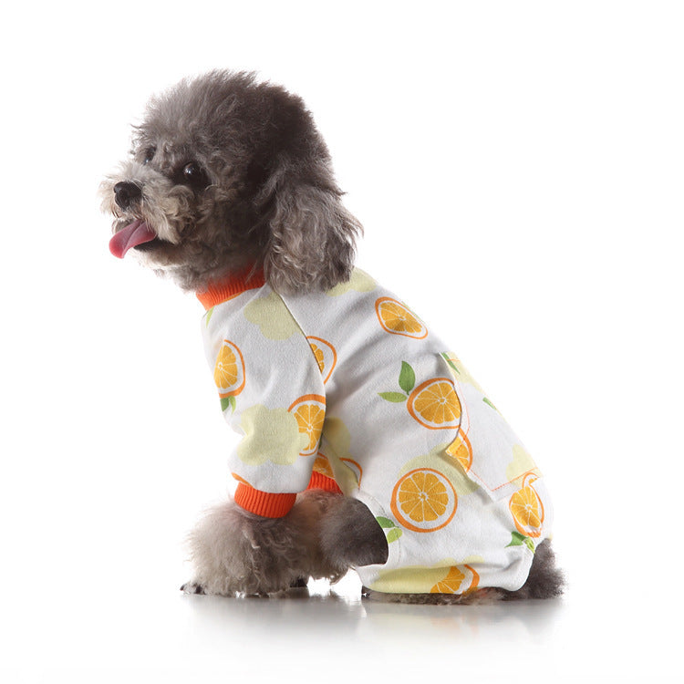 JMT-041546 Cozy Cotton Pet Pajamas in Various Fun Designs and Sizes