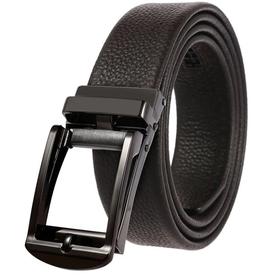 JMT-041674 Fashion Metal Automatic Buckle Belt for Men - Model LY36-222440-5