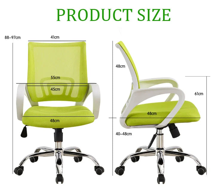 JMT-041674 Modern Mesh Office Chair for Auditorium and Computer Use, HE2048 Model